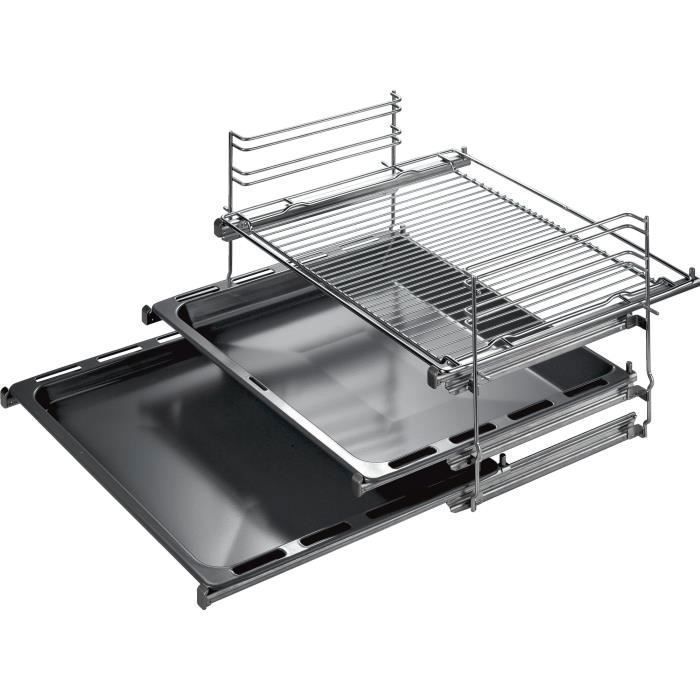 Rails de guide pour four Bosch HEZ438301 Aluminium Téléscopique 290 mm 400 mm 100 mm