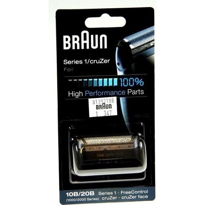 Grille De Remplacement Braun 30B – Compatible Avec Rasoirs Series 3 - vue 6