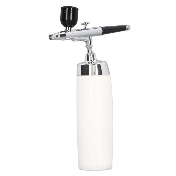 Ensemble Aérographe Sans Fil Portable Rose Clair - Compresseur Brosse à Air Pour Modélisme, Gâteaux, Tatouage, Maquillage & Peinture