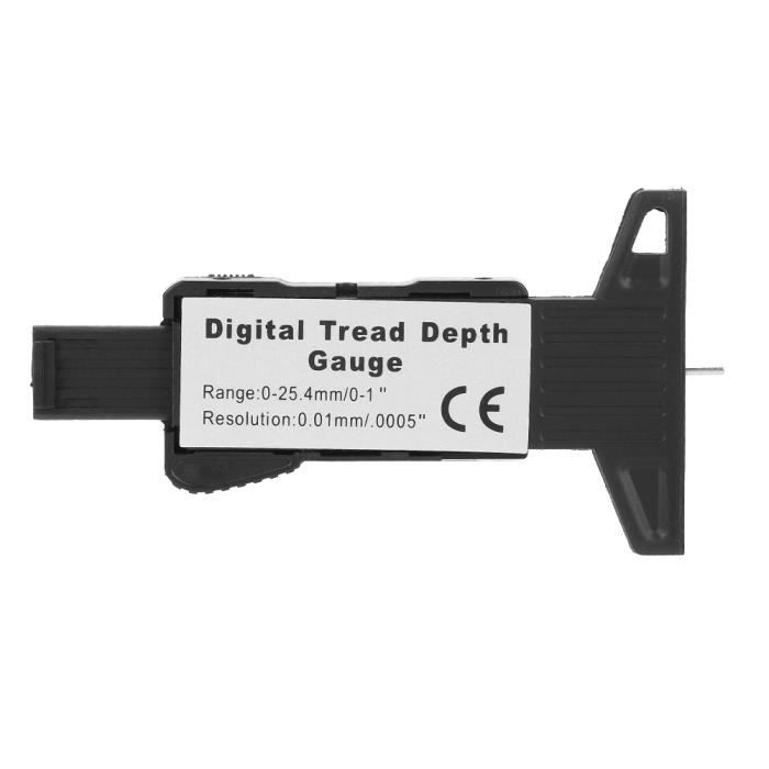Jauge De Profondeur Numérique Pour Pneus - 3 Modes (mm/pouces) - SAFELIFE Neuf