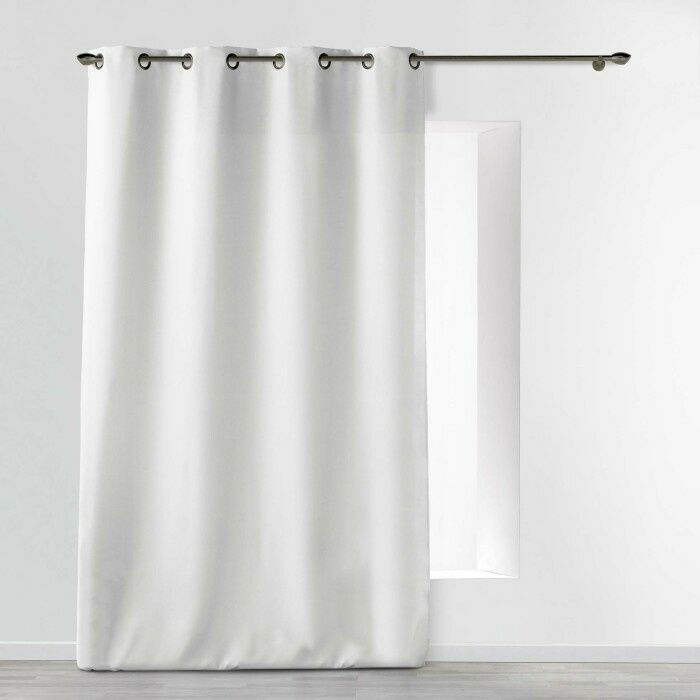 Rideau oeillets 140x280 ESSENTIEL BLANC - DOUCEUR DINTERIEUR - Rideau - Uni - Intérieur
