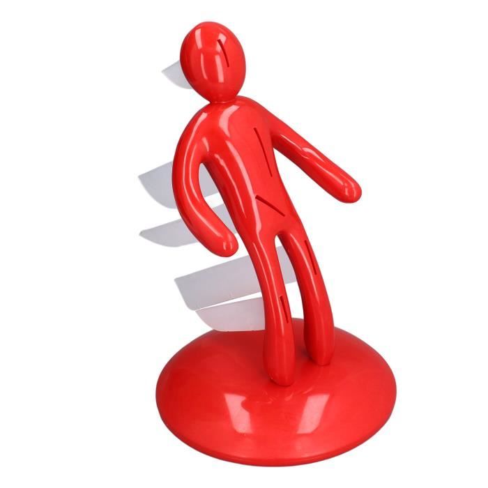 EJ.life Knife Holder, Stabbed Man Novelty Plastic Knife Block for Fruit