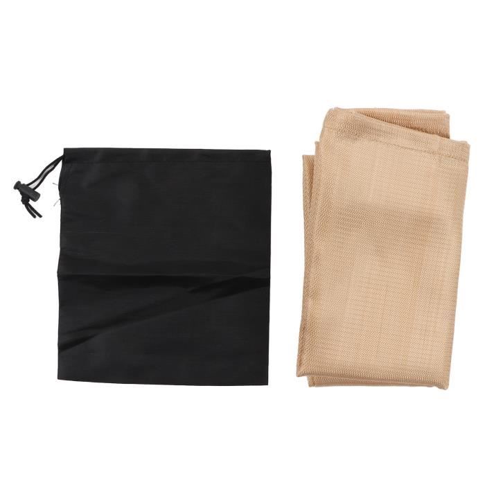 Tissu Anti-feu En Fibre De Verre - Grand Format Pour Camping, Barbecue, Isolation Thermique
