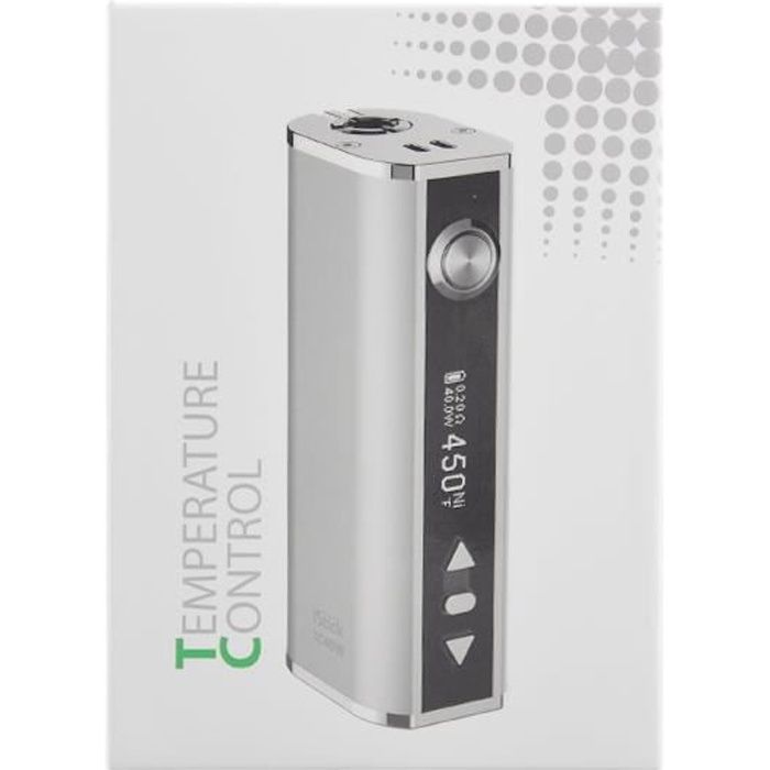 ELeaf 40 W iStick TC40 lectronique Cigarette Contrle De Temprature Batterie - Argent - Cdiscount Au quotidien ELeaf 40 W iStick TC40 lectronique Cigarette Contrle De Temprature Batterie - Argent - Cdiscount Au quotidien