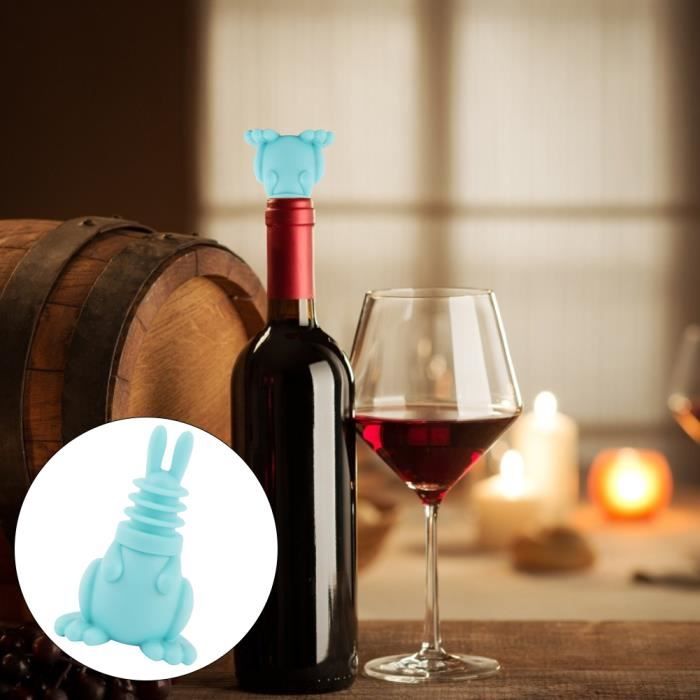 Bouchon de vin en acier inoxydable pratique pratique, anti-fuite