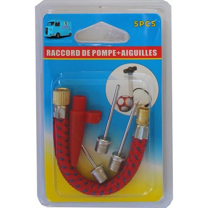 Set De 3 Aiguilles Universelles Pour Pompe à Ballon – Basket, Foot, Rugby, Hand, Volley