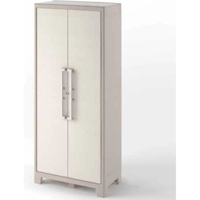 Keter Armoire de rangement avec étagères Gulliver 182 cm