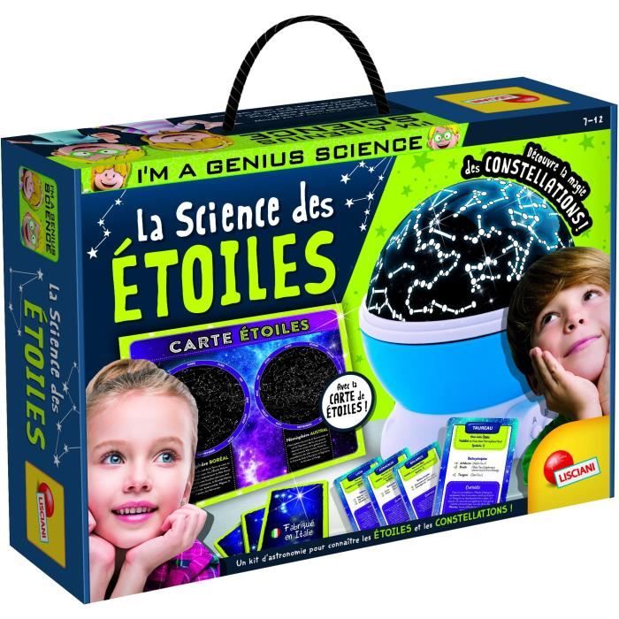 Kit Scientifique et Educatif - Lisciani - I'm a Genius Science - La Science  des Etoiles - Planétarium Electronique - Observation de - Cdiscount Jeux -  Jouets