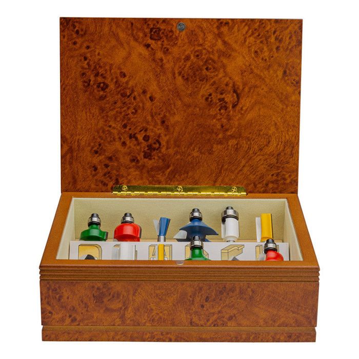 Coffret de 12 fraises haute qualité MAKITA A 87921 queue de 6 mm