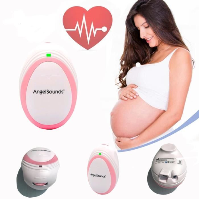 Doppler Fœtal Ecoute Bebe Rose Ecoute Battement Coeur Bebe Ecouteur Usb Cable Gel Et Batterie Non Inclu Cdiscount Sante Mieux Vivre