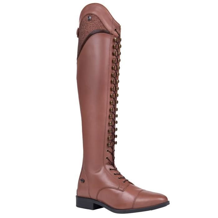 Bottes déquitation femme QHP Hailey - brown Bottes déquitation femme QHP Hailey - brown