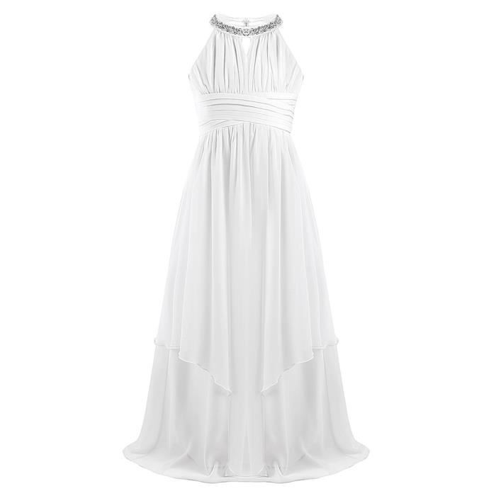 Robe Cocktail French Connection En Soie Jaune à Paillettes - Taille 6, Sans Manches - Occasion Très Bon état