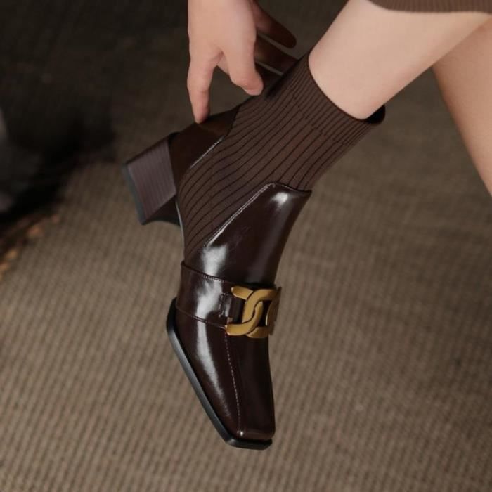 Chaussure femme bout carré deals