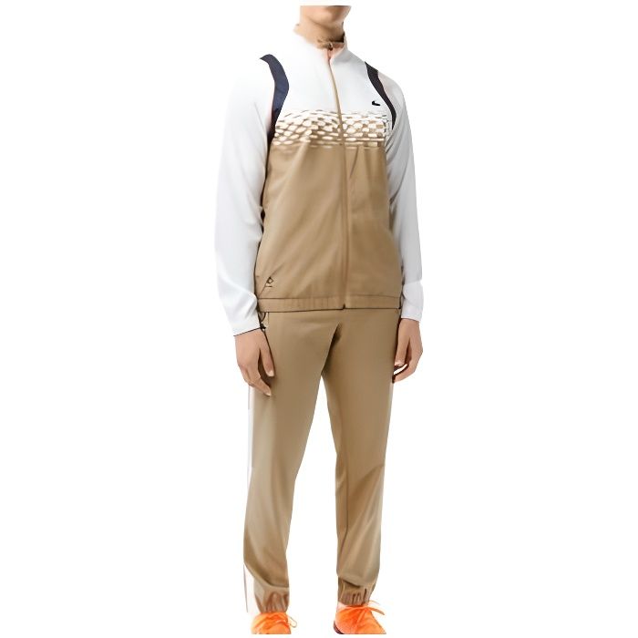 Survetement store lacoste beige