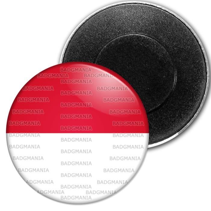 AIMANT MAGNET ROND DRAPEAU DE LA RÉPUBLIQUE CENTRAFRICAINE