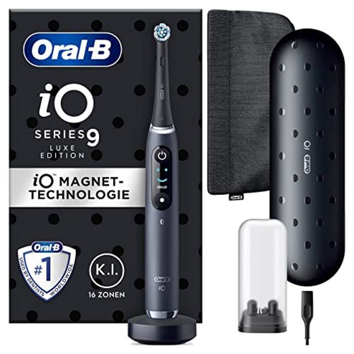 Brosse à dents électrique ORAL B iO Series 9 6 modes de brossage Chargeur magnétique
