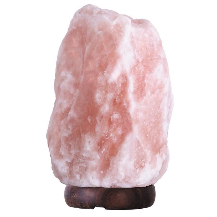 Lampes RABALUX Rock • Lampes décoratives et enfants • Couleur: marron • Matière: roche salée • bois • Ref: 4127