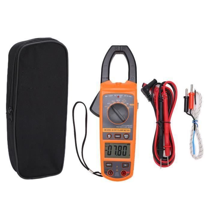 Pince Ampèremétrique UT206A Plus 1000A - Multimètre Électrique Professionnel 1000V