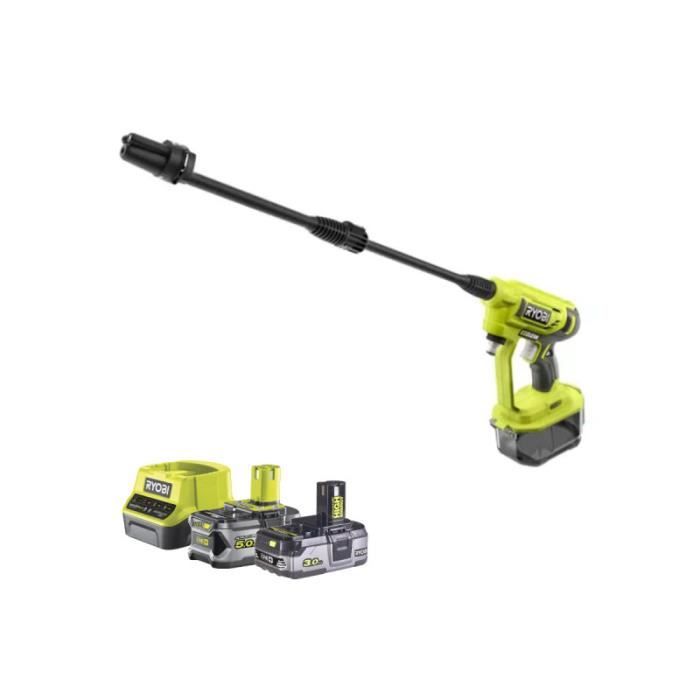 Pack RYOBI Pistolet à pression 18V OnePlus RY18PW22A-0 - 1 Batterie 3 ...
