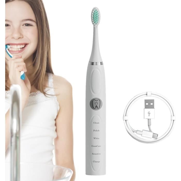 Support Mural Transparent Pour Brosse à Dents électrique - 2 Pièces - Adhésif Sans Perçage