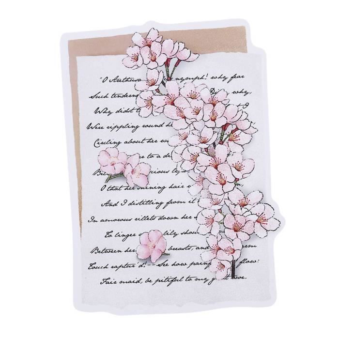 Fleurs De Cerisier Floral Carte Postale Carte De Voeux Carte D Anniversaire De Noel Cartes Cadeaux Creatives Pa Cdiscount Beaux Arts Et Loisirs Creatifs