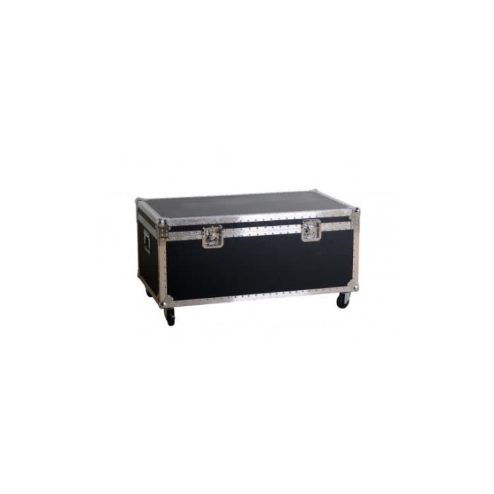 Table Basse Malle Avec Rangements Noir Backstage Achat Vente
