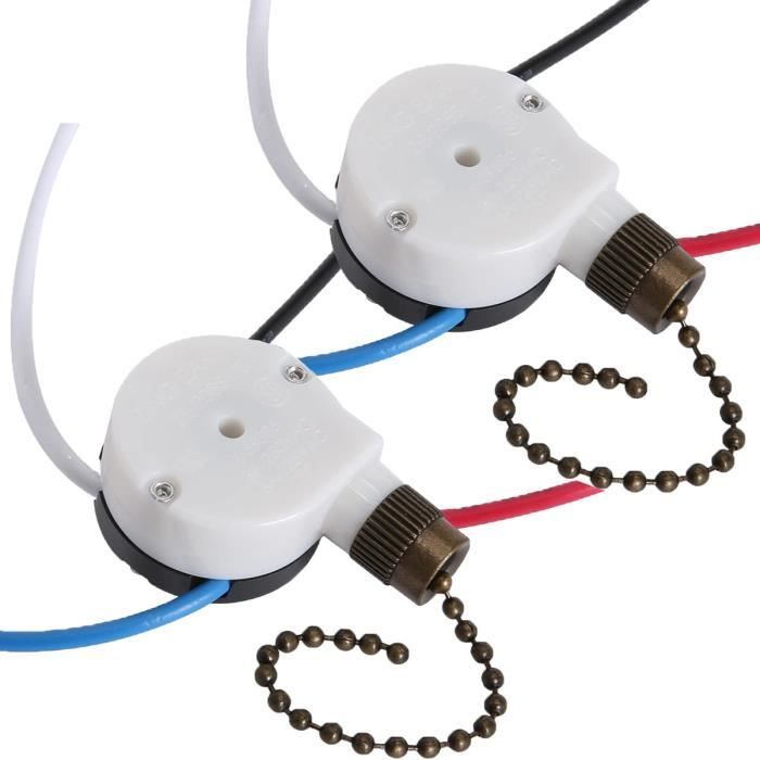 Interrupteur à Chaîne Perenz Pour La Vitesse Du Ventilateur- 91nt7064v E