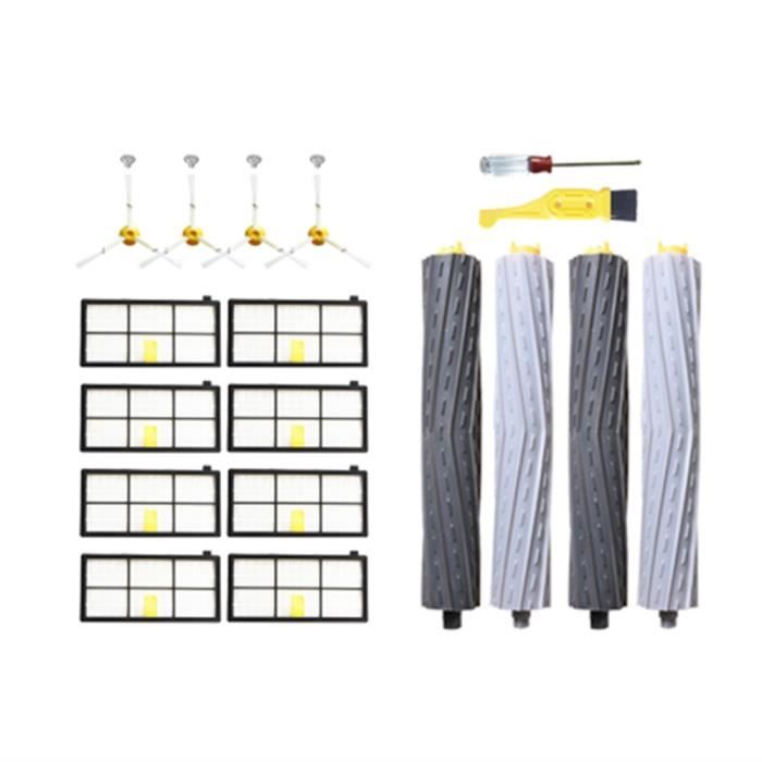 Kit De Nettoyage Pour Aspirateur MOVA X4 Pro - Brosse Rouleau Et Filtres HEPA De Remplacement - 11