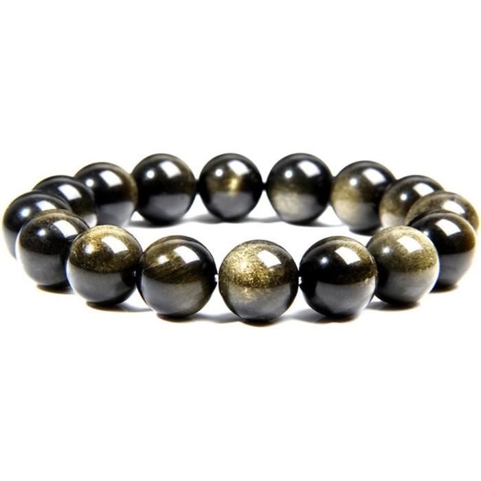 Bracelet En Tourmaline Arc-en-Ciel Naturelle Dorée - Monture Plaqué Or Jaune Sur Laiton - Neuf Avec Étiquettes