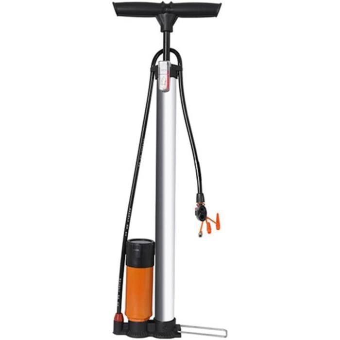 Pompe à Vélo XIAOXIN Avec Manomètre 160 PSI – Gonflage Rapide Valves Presta & Schrader Noir