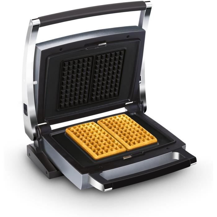 Gaufrier Combi Cw 2448M Avec Plaques De Cuisson Pour Gaufres 6X10