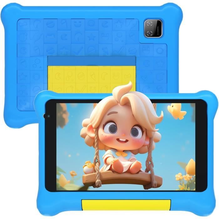 Tablette Enfants 7 Pouces Andriod 12 Tablette Pour Enfants Quad Core 2