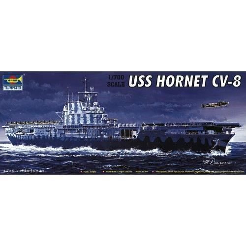 Maquette Bateau USS Hornet CV-8 – Motor City Classics – Échelle 1/1250 – 1940