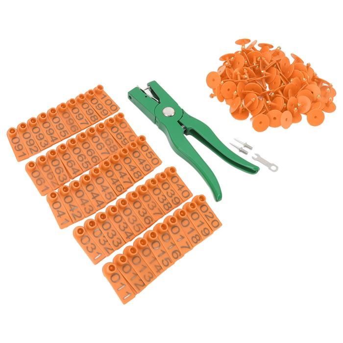 Meilleurs prix pour VGEBY Pince d'etiquetage d'oreille pour animaux avec etiquette pour porcs chevres moutons