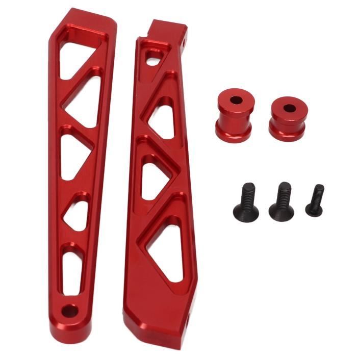 Kit de coque rigide pour Jeep 1/10, kit de coque ouverte, empattement de 313 mm pour voiture RC Crawler Axial SCX10 90046 90047 RGT EX86100 (rouge Kit de coque rigide pour Jeep 1/10, kit de coque ouverte, empattement de 313 mm pour voiture RC Crawler Axial SCX10 90046 90047 RGT EX86100 (rouge
