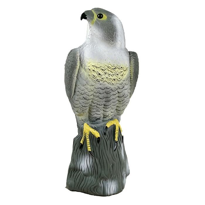 Aigle De Jardin En Résine 41 Cm – épouvantail Réaliste Pour Chasser Pigeons Et Parasites