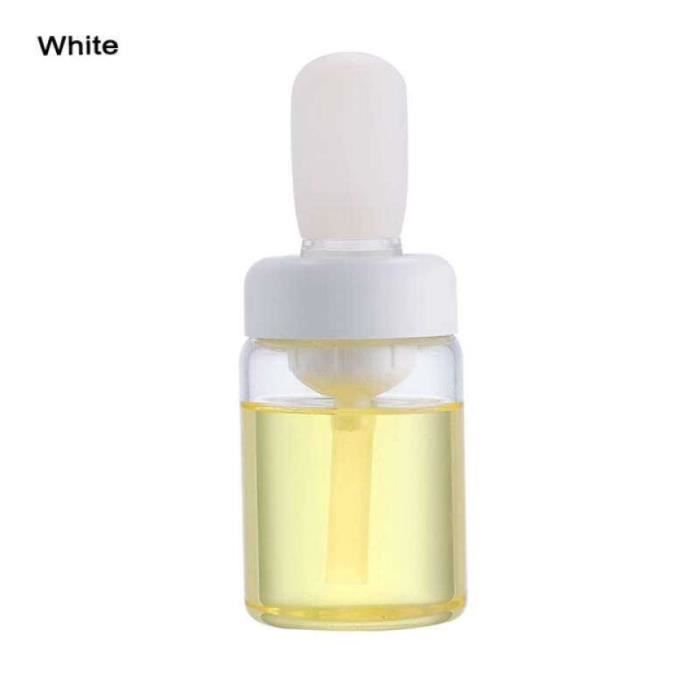 Red)Bouteille D'huile En Silicone, Brosse à Huile De Cuisine, Cuisson Barbecue Gril