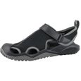 Crocs M Swiftwater Mesh Deck Sandal 205289-001  sandales pour homme Noir-1
