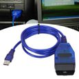 LAG Câble de diagnostic Outil de diagnostic professionnel de Scanner de câble USB OBD2 adapté pour Seat Alhambra - Altea-1