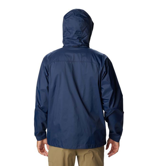 Veste impermeable pour homme Columbia Glennaker Lake 1442361 Bleu Marine Bleu Marine Cdiscount Pret a Porter