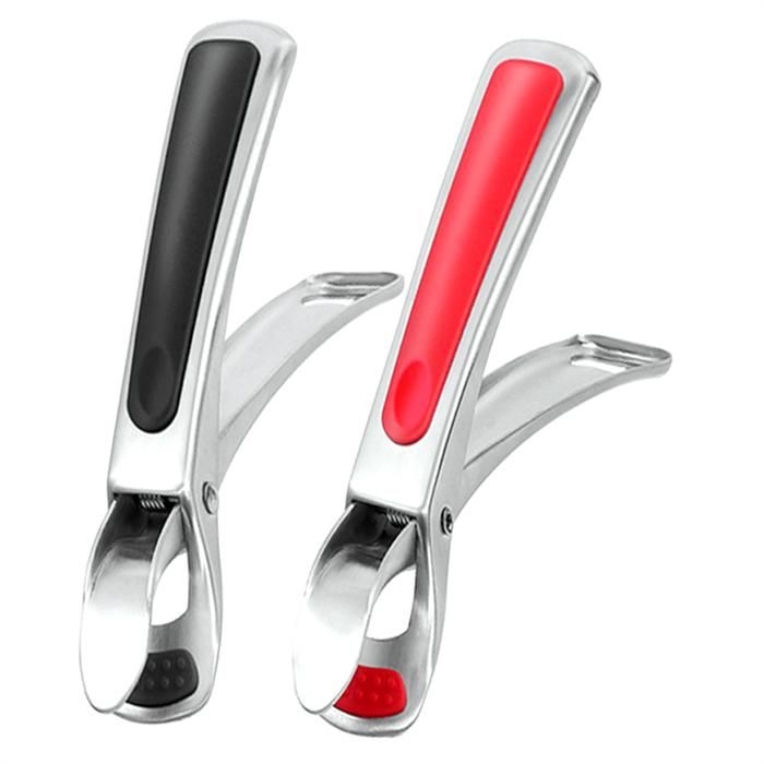 Pince Anti-brûlure En Inox Pour Casseroles Et Assiettes - 18.5 Cm, Lave-vaisselle Safe | Ustensile De Cuisine Sécuritaire