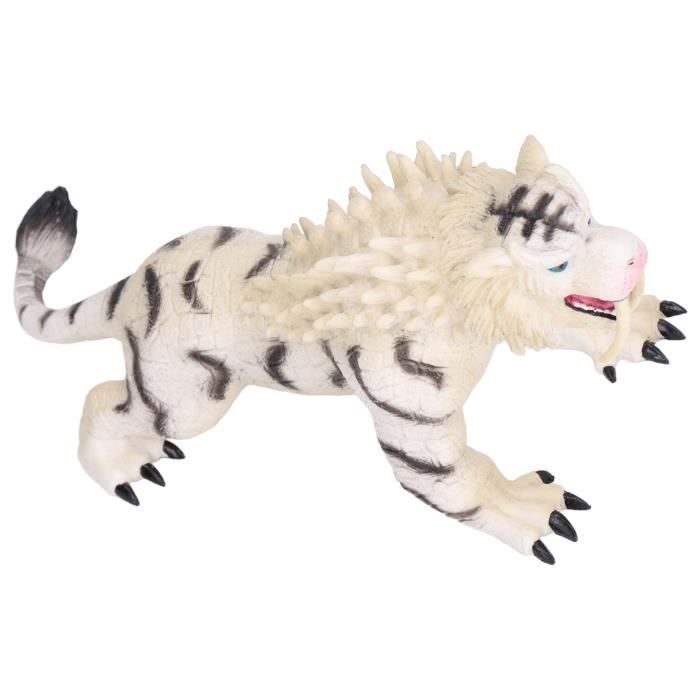 Akozon Modèle de tigre blanc Tigre blanc Modèle Simulation En Plastique  Animal Figurine Ornement Enfants Jouet Éducatif