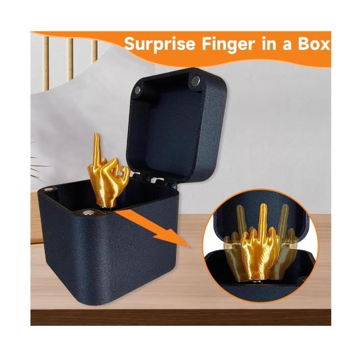 Boite Surprise Doigt D'honneur Boite Surprise Doigt D'honneur