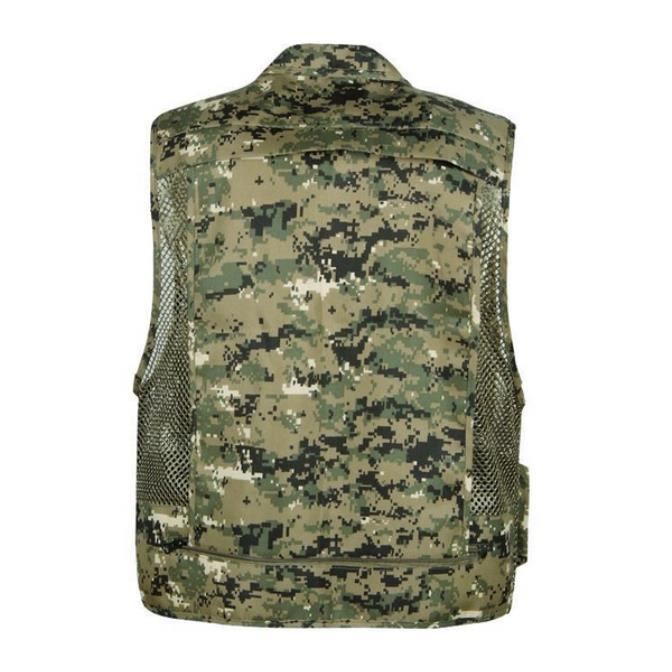 Veste En Plein Air Maillot Gilet Camouflage sans Manches Homme Multi Poche Gilet Chasse Debarteur Camping Randonnee Cdiscount Sport