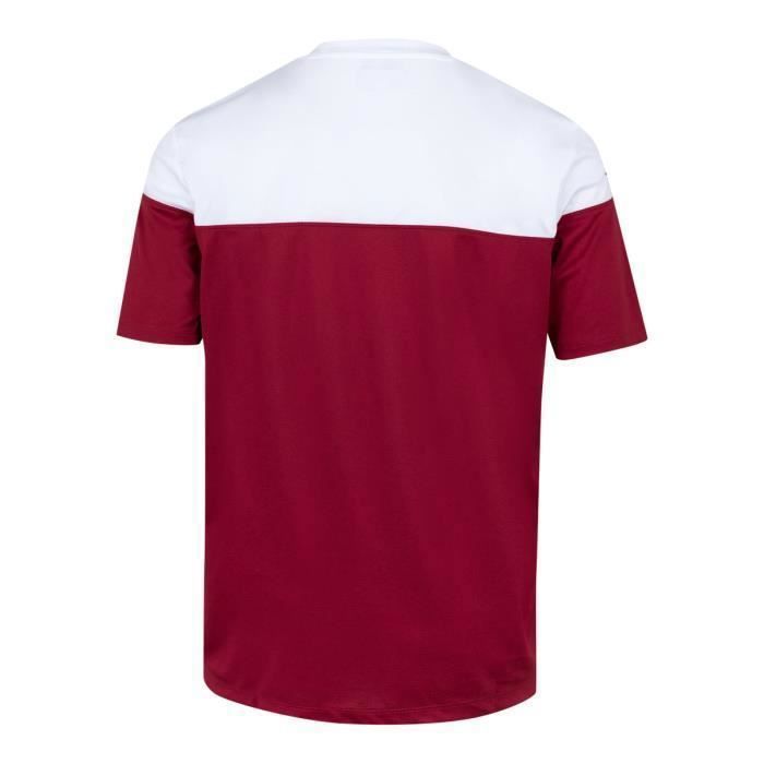 Le Maillot A Pors Rouges Maillot Football Mareto pour Homme - Rouge rouge foncé, blanc - Manches ...
