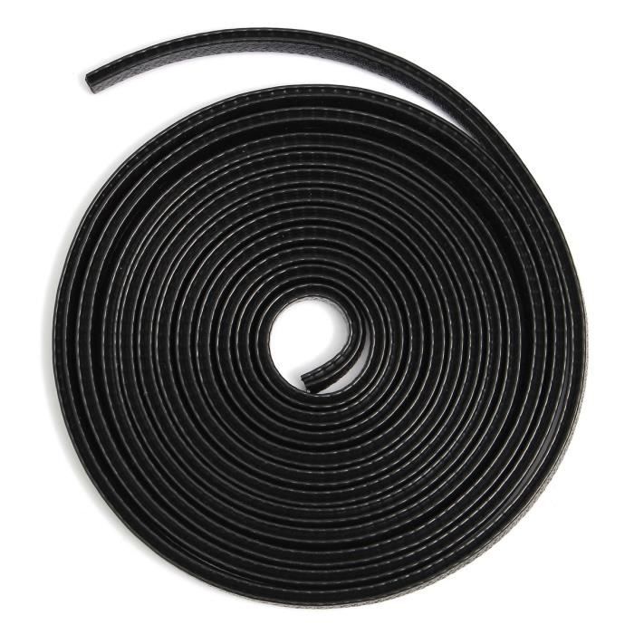 Bande De Protection En Caoutchouc Pour Portière Voiture - 3 Mètres, Auto-adhésive, EPDM, Protection Bord Métal/verre - 8