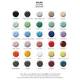 Lavabo rétro en céramique 45 cm - BLEU PROVENCE - True Colors Lite - Look vintage et choix de coloris-2