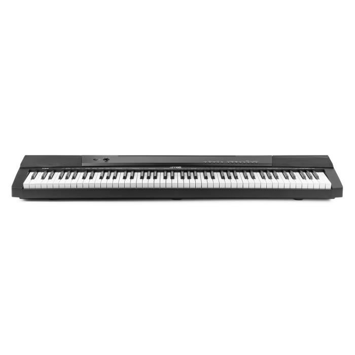 Pédale de sustain pour piano Pédale d'amortissement pour clavier Prise 6,35  mm Compatible avec Casio Yamaha Roland Orgue électronique Claviers MIDI