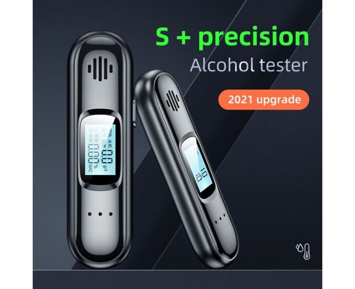 Éthylotest électronique Portable - Détecteur D'alcool Avec écran LCD, Recharge USB, Haute Précision - 9