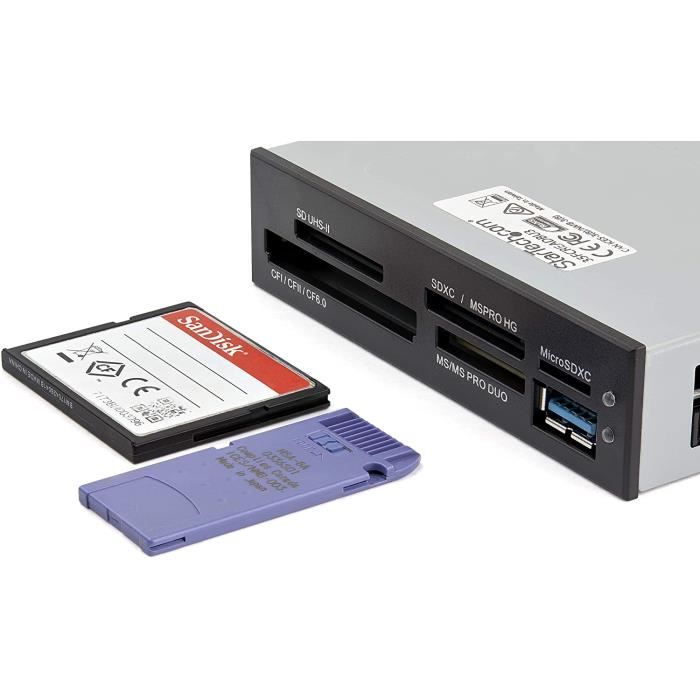 Lecteur multi-cartes interne USB 3.0 avec support UHS-II